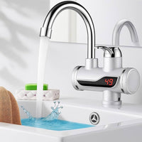 Instant electric heating water faucet