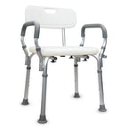 MCP Shower Chair For Seniors With Removable Back And Adjustable Legs