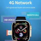 S8 Ultra 4g Android Smartwatch with Sim Cards